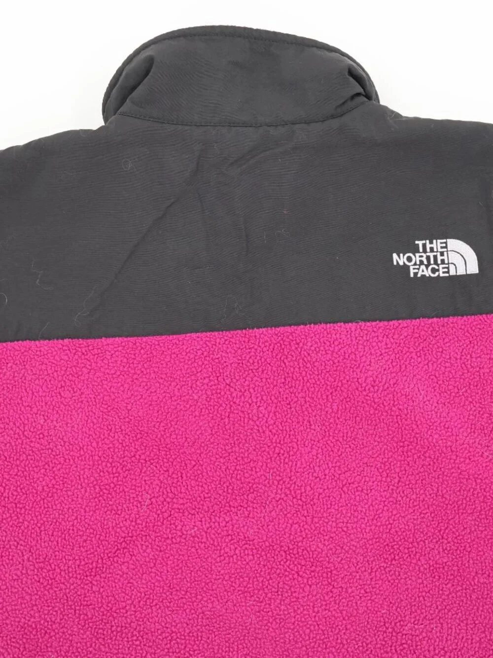 The North Face Denali Fleece Jacket Girls XL Pink Black Polartec Full‎ Zip